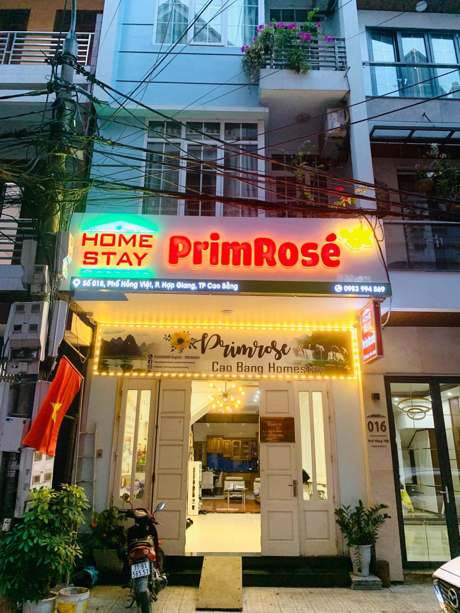 Primrose Homestay Cao Bang Esterno foto